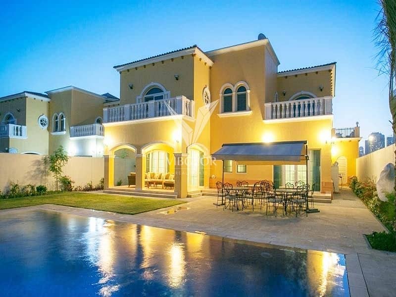 Legacy Large Fully Upgraded 5 Bed Villa in Jumeirah Park Legacy Large Fully Upgraded 5 Bed Villa in Jumeirah Park