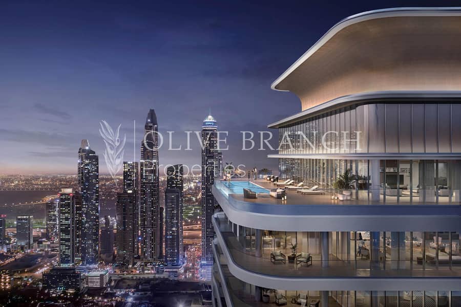 位于迪拜港，艾玛尔海滨社区，海洋之心社区 2 卧室的公寓 6470000 AED - 10228246