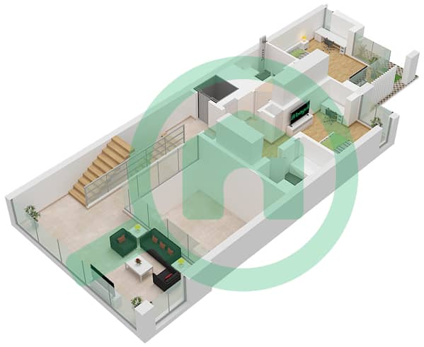 Type Executive Left Corner Floor First