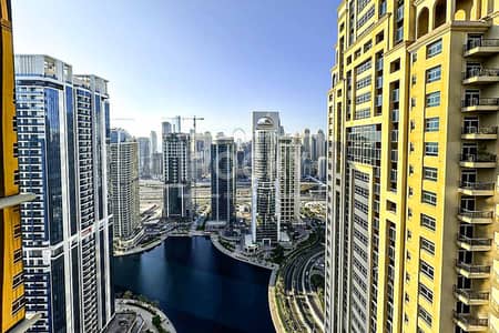 2 Bedroom Flat for Rent in Jumeirah Lake Towers (JLT), Dubai - Vacant unit | Unfurnished | Lake View