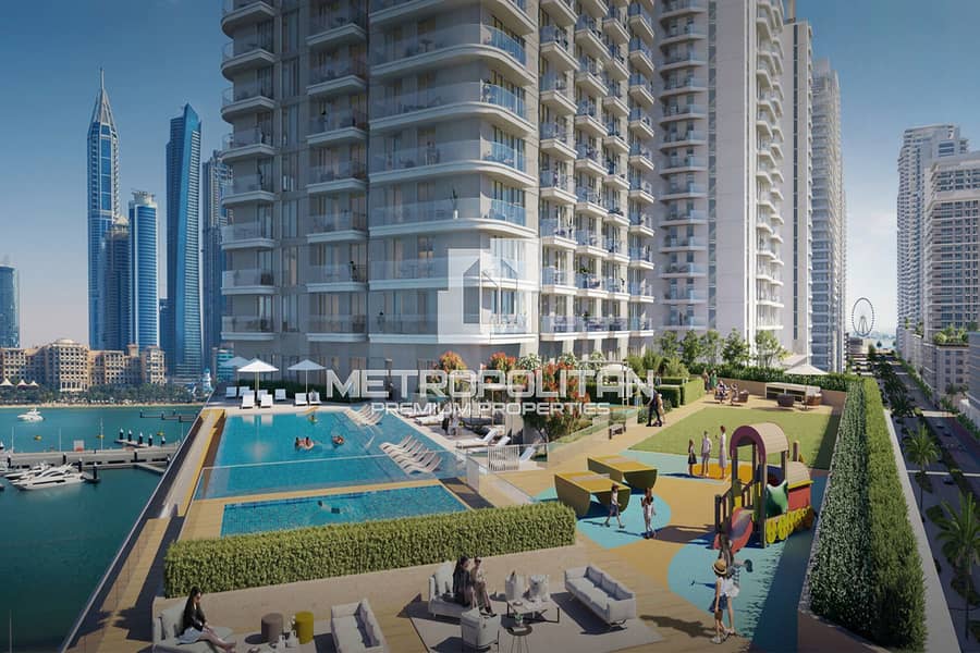 Marina and Ain Dubai Views | High Floor | Spacious