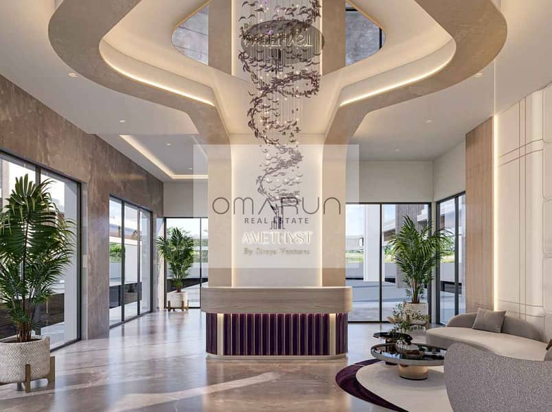 4 Lobby-at-the-Amethyst-by-Siroya-in-Majan-Dubailand. jpg