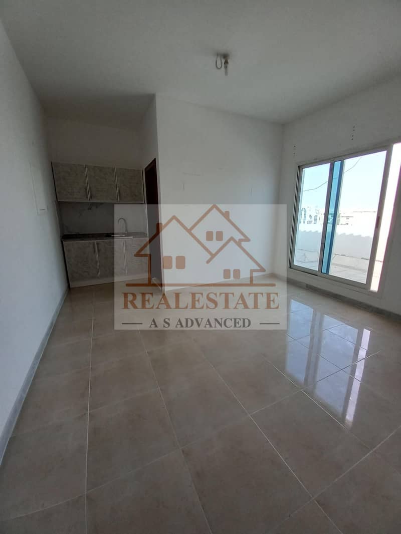 Affordable studio in very clean and quit villa in Al Bateen  with Big Terrace