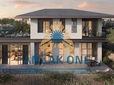 4 Bedroom Villa for Sale in Al Hudayriat Island, Abu Dhabi - Partial Sea View | Huge Garden | Elite Location