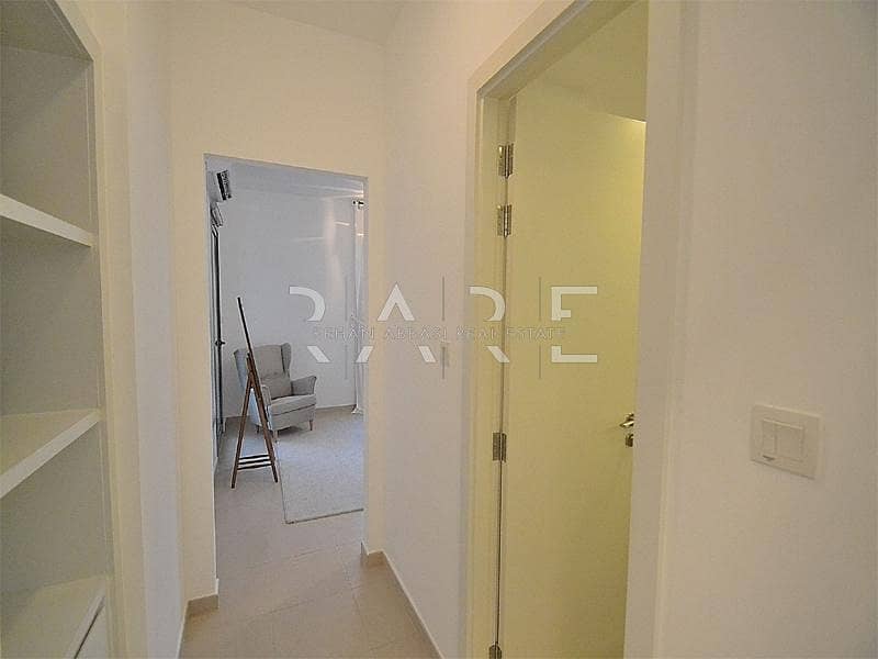 17 4  Bedroom + Maids Very Close to Pool and Park ( Corner Unit )