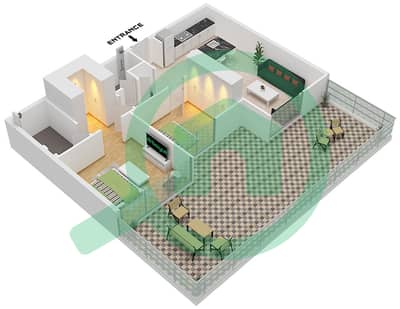 The Autograph - 2 Bed Apartments Type/Unit N-A2 / Unit 11 Floor 4 Floor plan