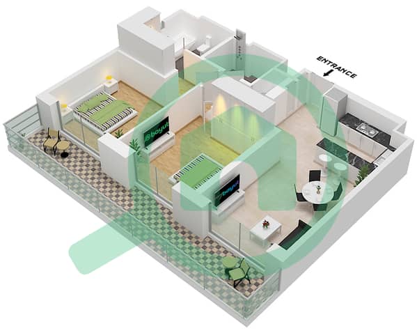 Type B Unit 2 Floor 5
