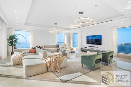 朱美拉海滩住宅（JBR）， 迪拜 5 卧室顶楼公寓待租 - A_bahar-5-penthouse-012 (2K). jpg