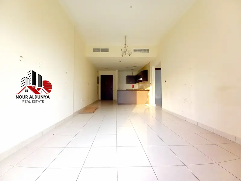 MONTHLY PAYMENTS ( 12 CHEQUES ) - SPACIOUS 1BHK WITH BIG BALCONY - RENT 56K - OPEN VIEW - KID'S PLAY AREA + GYM + SWIMMING POOL + CAR PARKING FREE