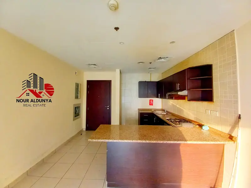 MONTHLY PAYMENTS ( 12 CHEQUES ) - SPACIOUS 1BHK WITH BIG BALCONY - RENT 56K - OPEN VIEW - KID'S PLAY AREA + GYM + SWIMMING POOL + CAR PARKING FREE