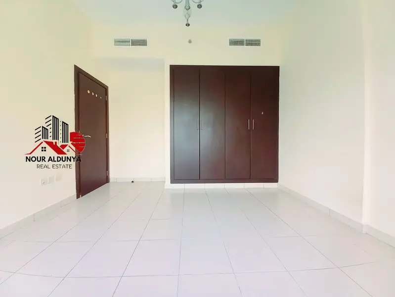 MONTHLY PAYMENTS ( 12 CHEQUES ) - SPACIOUS 1BHK WITH BIG BALCONY - RENT 56K - OPEN VIEW - KID'S PLAY AREA + GYM + SWIMMING POOL + CAR PARKING FREE