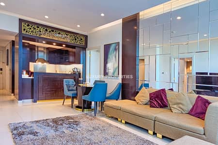 2 Bedroom Flat for Rent in Downtown Dubai, Dubai - Fully Furnished | Spacious | High Floor