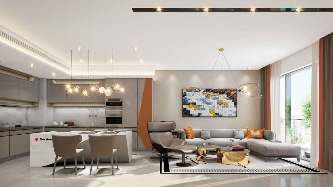 Contemporary One-Bedroom Apartment at Tonino Lamborghini Residences