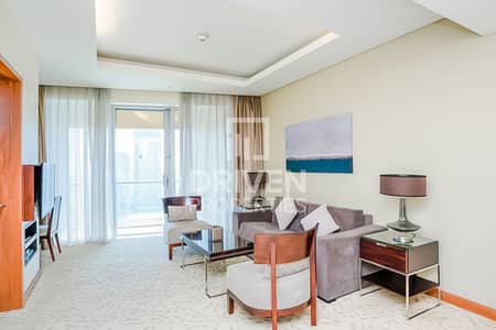 1 Bedroom Apartment for Rent in Downtown Dubai, Dubai - Furnished with Fountain View | High Floor