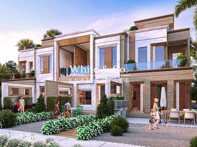 5 Bedroom Townhouse for Sale in DAMAC Lagoons, Dubai - Corner Unit | Single Row | Near Lagoon