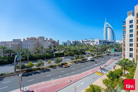 2 Bedroom Flat for Sale in Umm Suqeim, Dubai - Rented | Burj al Arab View | Fully-Furnished