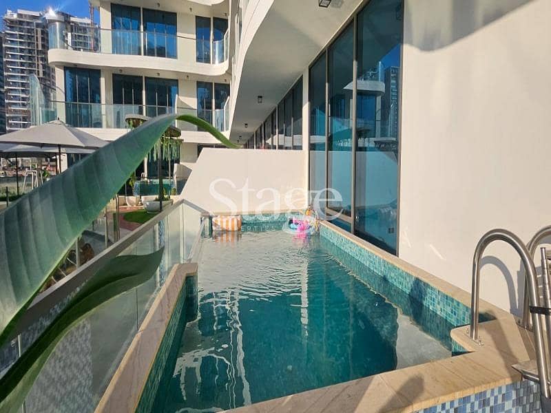 1BR+Private Pool |Pool Facing | Post-Handover Plan 1BR+Private Pool |Pool Facing | Post-Handover Plan