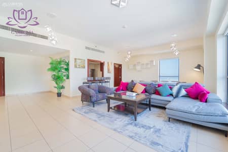 3 Bedroom Flat for Rent in Jumeirah Beach Residence (JBR), Dubai - living 2. jpg