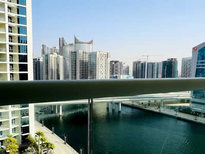 Studio for Rent in Business Bay, Dubai - 1/2 Cheques | Furnished | Big Balcony | Canal View