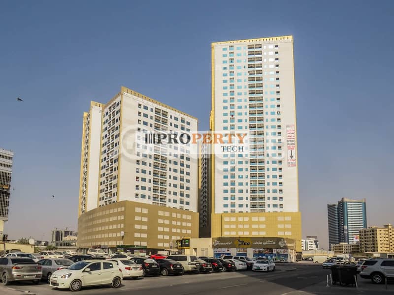 1 Month Free - No Commission  2 Bedroom for Rent in Pearl Towers Ajman