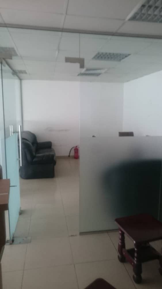 READY PARTITION OFFICE 711SQFT @ 55K VERY CLOSE TO EMIRATES MALL