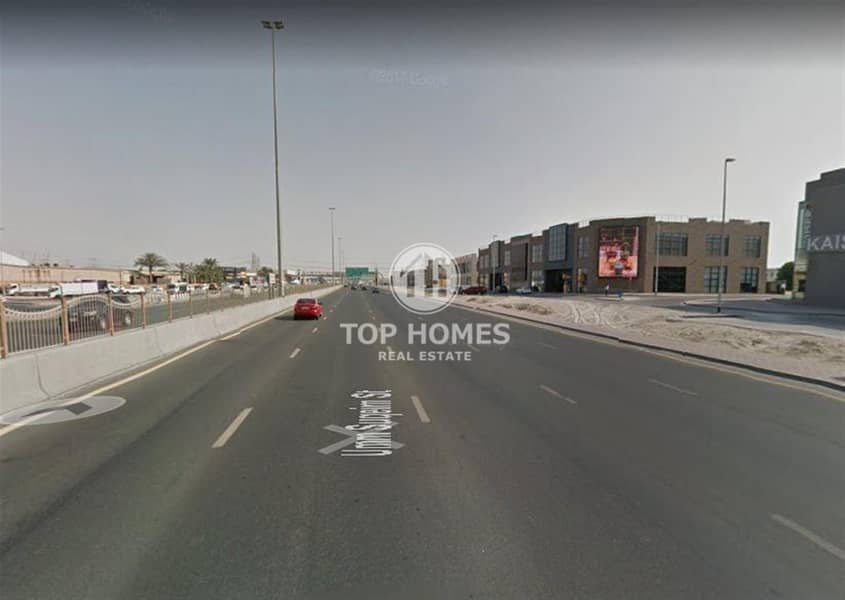 Commercial land for rent | Prime location | Barsha 2