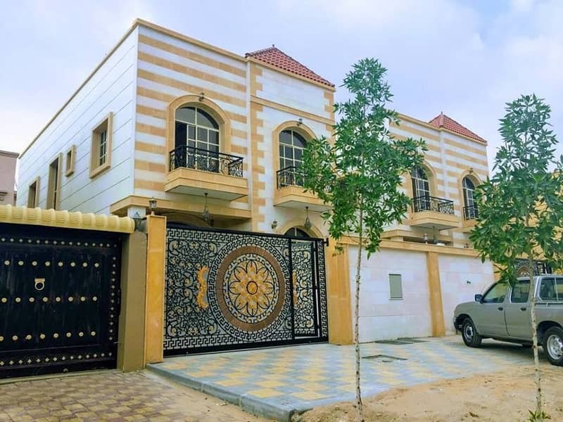 For sale villa two floors ** owns all the nationalities% Ajman Emirate with the highest designs