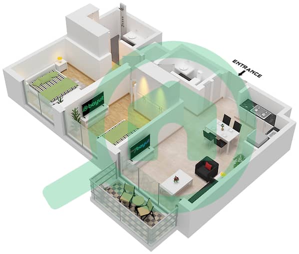 Type 14 Unit 5 Floor 15-19