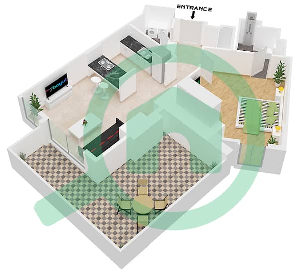 Type 5-1 Unit 2 Floor 1