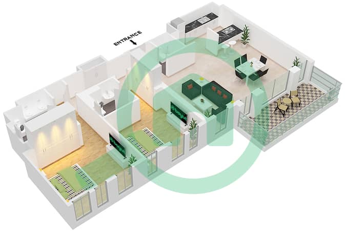 Type 4-3 Unit 3 Floor 1 Type 4-3 Unit 3 Floor 1