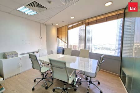 Office for Rent in Jumeirah Lake Towers (JLT), Dubai - Fitted | Furnished | Vacant | DMCC l Grade A tower