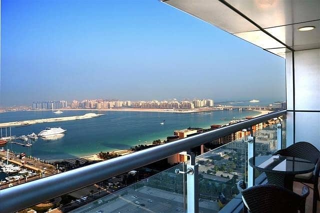 Partial Sea View | Fully Furnished | Rent AED 105K