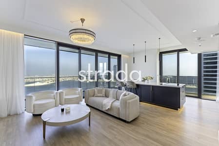 3 Bedroom Flat for Sale in Dubai Harbour, Dubai - Fully Renovated | Palm Views | Furnished