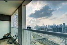 Burj Khalifa View | High floor |  Furnished |