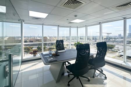 Office for Rent in Jumeirah Lake Towers (JLT), Dubai - Fitted Office | Partitioned | Springs View