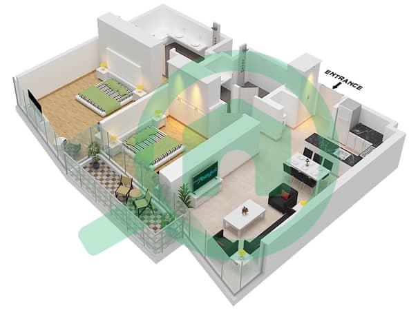 Unit 9 Floor 16-30,33-44