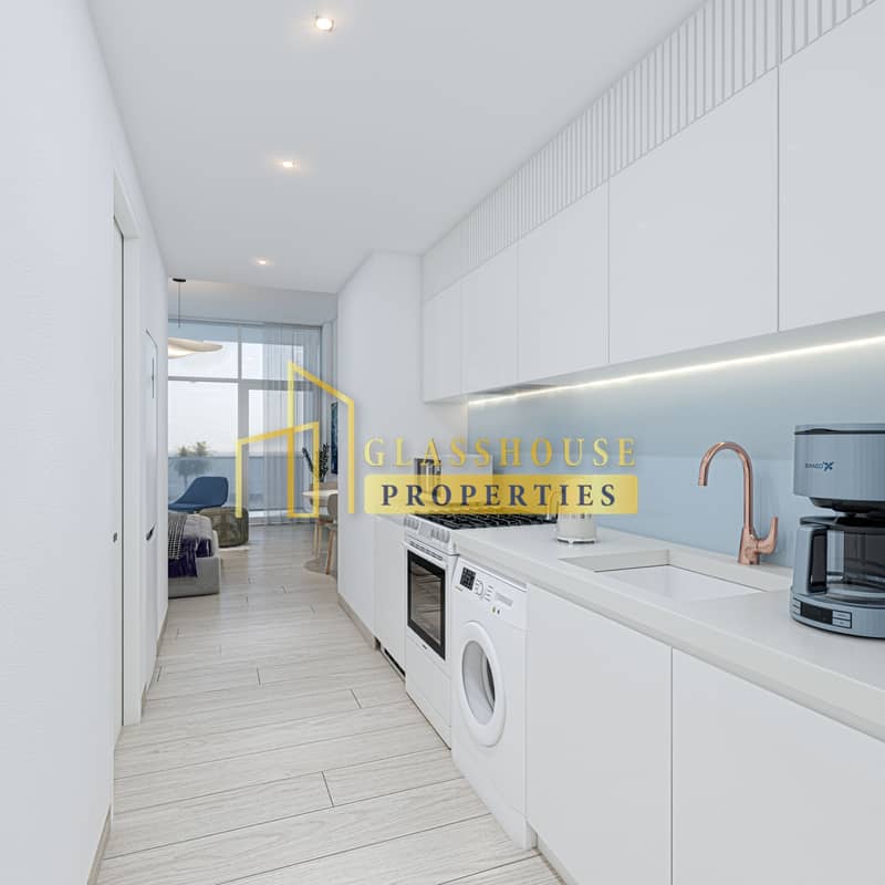 7 Apartment units- Studio kitchen. jpg