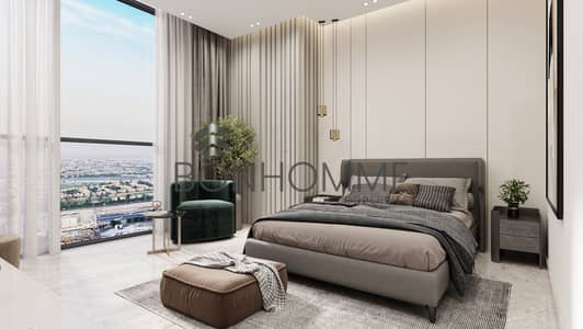 2 Bedroom Apartment for Sale in Jumeirah Village Circle (JVC), Dubai - 2BR bedroom1. jpg