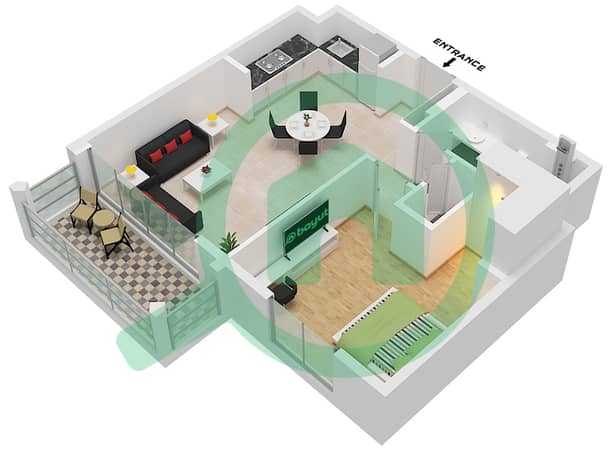 Unit 2 Floor 1
Unit 1 Floor 2-7