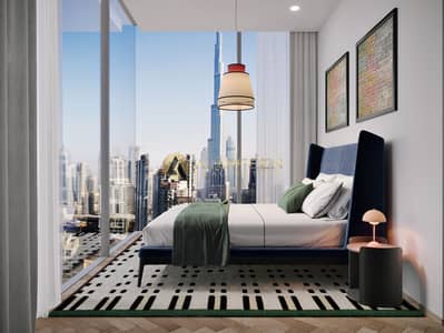 2 Bedroom Flat for Sale in Business Bay, Dubai - Peninsula Three - Bedroom. jpg