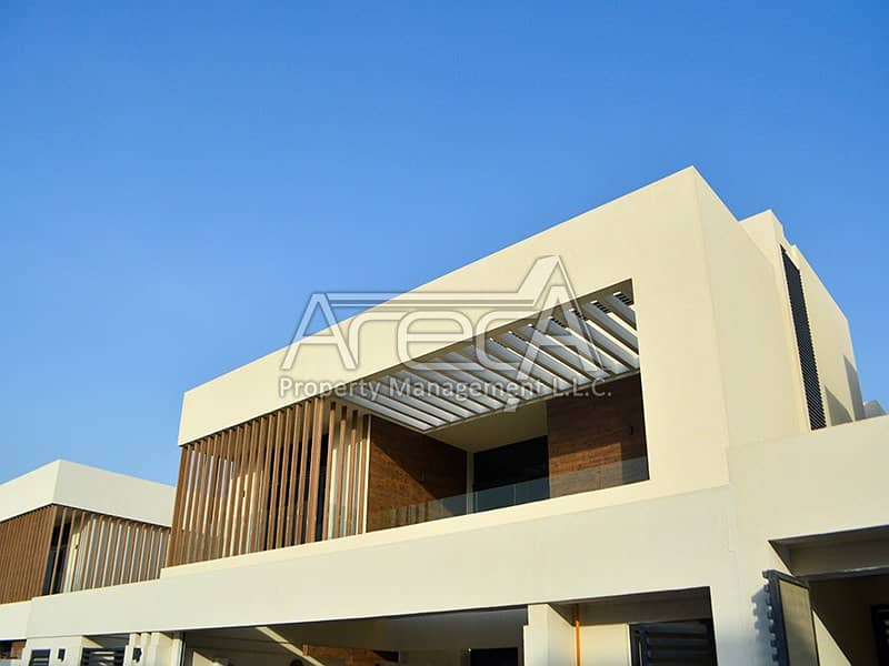 Brand New Large 5 Bedroom Stylish Villa for Sale in West Yas