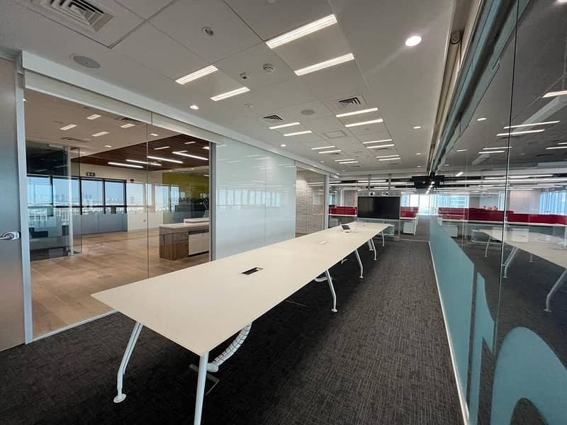 Premium half floor office | Fitted | City view Premium half floor office | Fitted | City view
