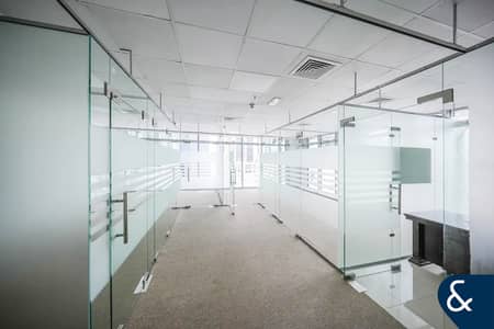 Office for Rent in Business Bay, Dubai - Fitted and Partitioned | Burj Views | Vacant