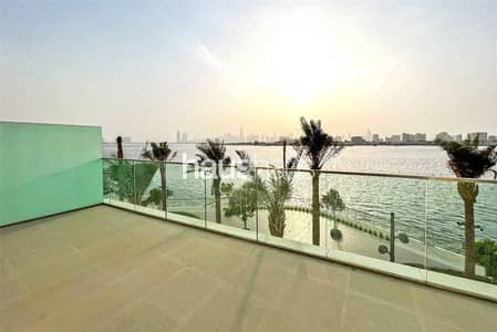 2 Bedroom Townhouse for Sale in Dubai Creek Harbour, Dubai - Large Terrace | Rare | Full Sea and Burj View