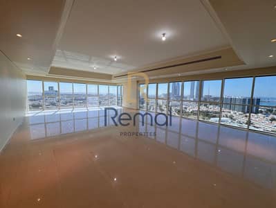 4 Bedroom Flat for Rent in Al Khalidiyah, Abu Dhabi - Sea View l Maid l High Floor