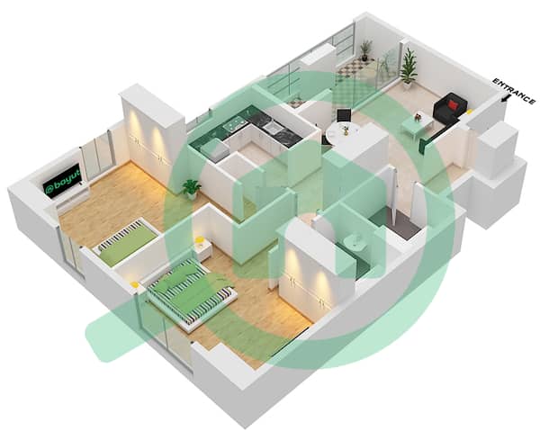 Type A Unit SO1G Ground Floor