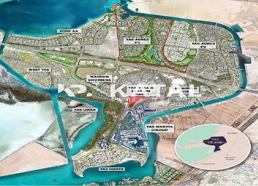 3 West Yas, Yas Island, Abu Dhabi, Commercial Plot for sale, West Yas Zone, Ferrari World, Yas Mall 003. jpg