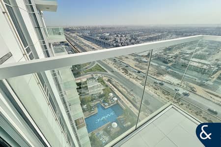 Studio for Rent in DAMAC Hills, Dubai - Furnished Studio | Pool View | 12 cheques