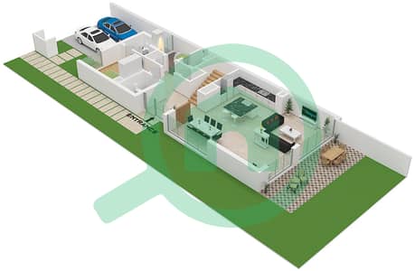 Yasmina Villas - 5 Bedroom Villa Type RHM Floor plan