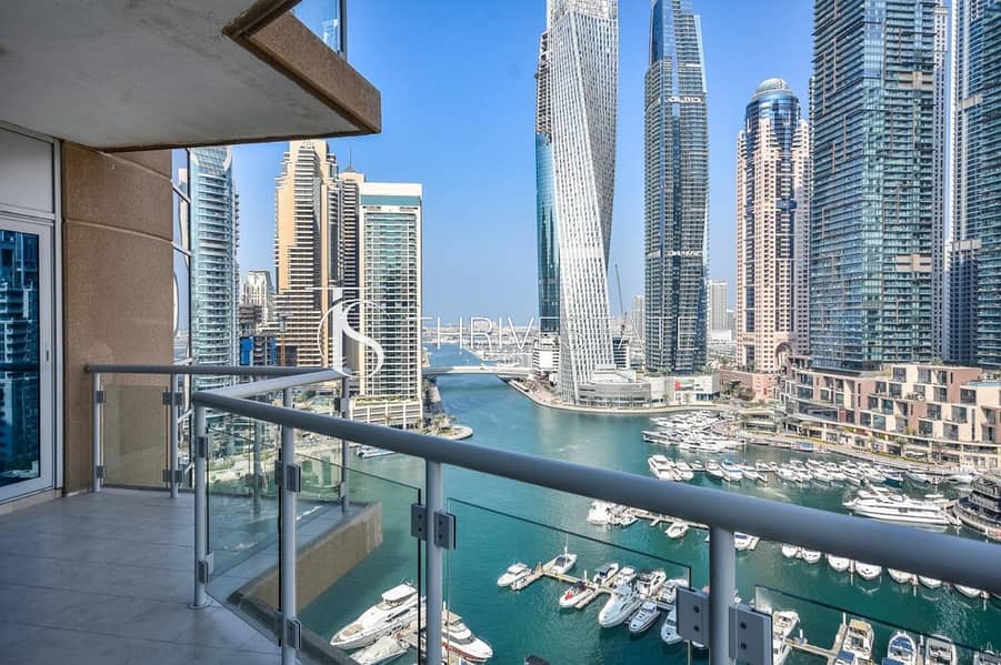 位于迪拜码头，哈布托尔大厦 3 卧室的公寓 210000 AED - 10357897